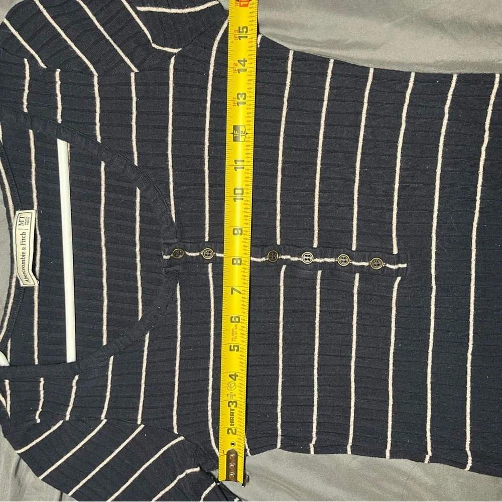 Abercrombie and Fitch, SZ MT Striped Dress - Picture 6 of 10